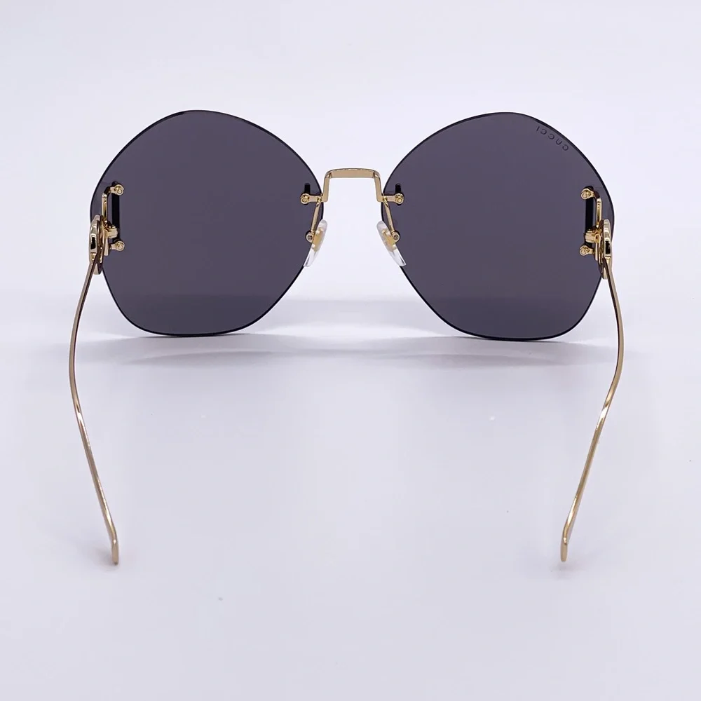 NEW GUCCI GG1203S 002 ROUND WOMEN SUNGLASSES GUCCI GG1203S
